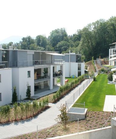 Wohnüberbauung, Über dem See, Richterswil